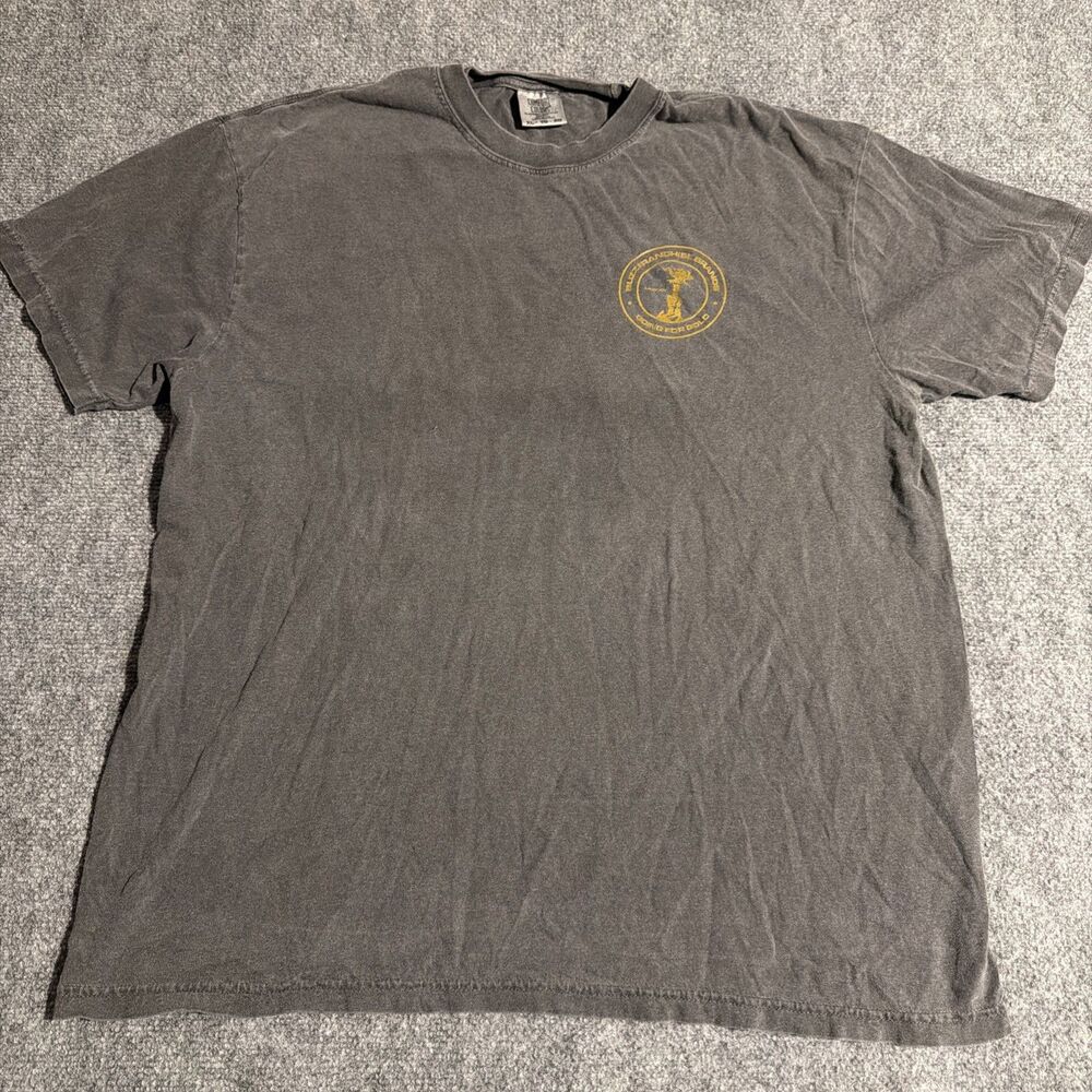 Buzz Franchise Brands Going For Gold T-Shirt Mens Size XL Gray Short Sleeve